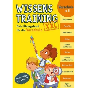 První čtění Wissenstraining XXL - Mein Übungsbuch für die Vorschule - LISA TRUMBAUER