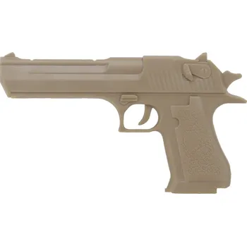 Nášivka Imperator Tactical PVC 3D nášivka ve tvaru pistole Desert Eagle - TAN