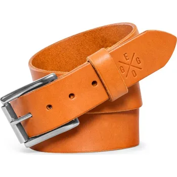 Opasek Eggo Rappaport M pánský kožený opasek Oranžová