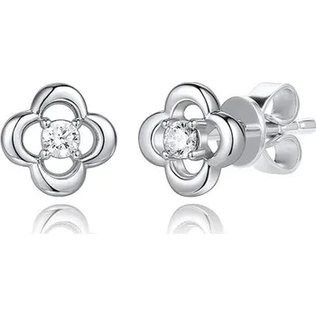 Náušnice Náušnice SILVERINO se zirkony 8601