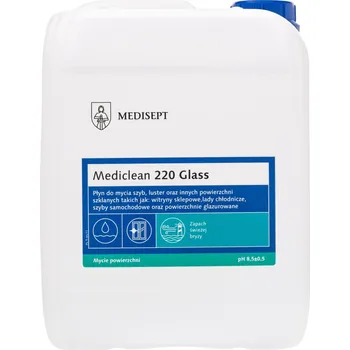 Čisticí prostředek na okna Medisept Mediclean 220 Glass 5 l