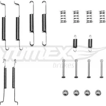 Brzdová čelist Sada příslušenství, brzdové čelisti TOMEX Brakes TX 40-01