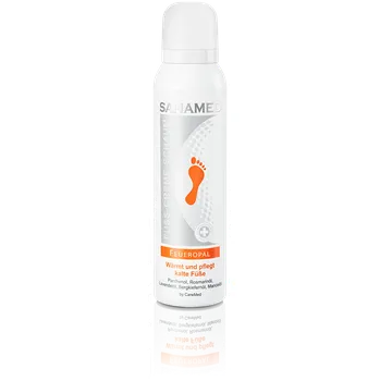 Kosmetika na nohy Sanamed Feueropal hřejivá krémová pěna 150 ml