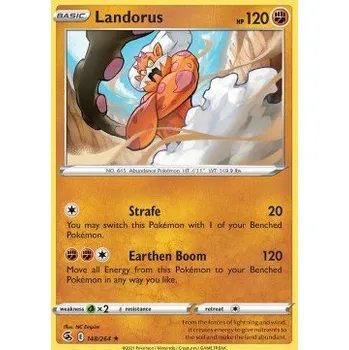 Sběratelská karetní hra Pokémon FST 148/264 Landorus - Fusion Strike Stav: Near Mint, Verze: HOLO