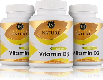 Golden Nature Vitamin D3 2000 I.U.