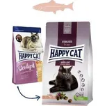 Happy Cat Sterilised Atlantik-Lachs / Losos varianta 10kg