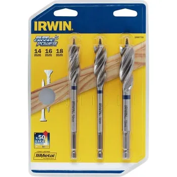 Vrták Vrtáky BLUEGROOVE POWER sada 3ks 14-18mm IRWIN