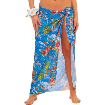 Havajská zavinovačka světle modrá