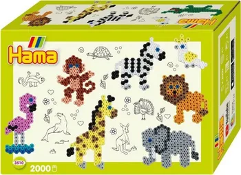 zažehlovací korálek Hama Beads Midi Malý svět ZOO 2000 ks