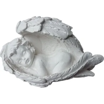 Vánoce IDARY Anděl spí v křídlech 12cm