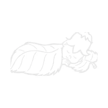 Samolepicí dekorace na vozidlo Dítě v autě 107 pravá spinká na lístečku (84 - Ultra Metalic bílá) SAMOLEPKA NA AUTO, NÁLEPKA, FÓLIE, POLEP, TUNING, VLASTNÍ TEXT, TISK, AUTOSAMOLEPKY.cz, POLEPY, OBRÁZEK, LOGO, 3D STICKERS