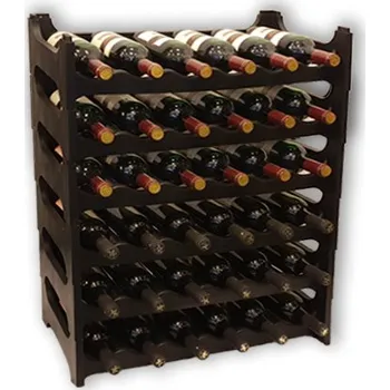 Stojan na víno Stojan na víno PL 36 lahví - černý