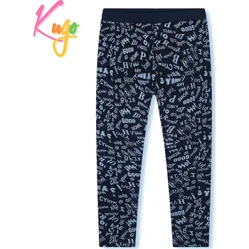 Dívčí legíny Dívčí legíny, zateplené - KUGO JI9565, tmavě modrá Barva: Modrá tmavě, Velikost: 146