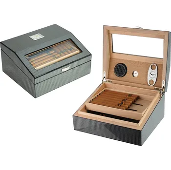 Humidor Amparo Miranda® Humidor Ambassador 1309 Carbon