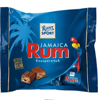 Čokoláda Ritter Sport Jamaica Rum mléčná 30 % 200 g