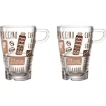 Sklenička 2 ks LA VITA Leonardo čirá