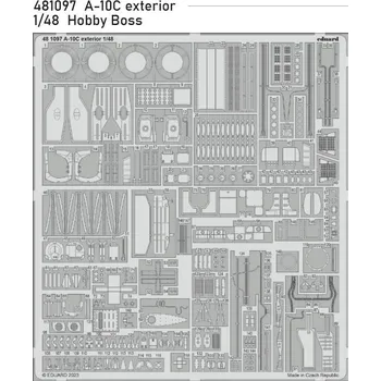 Plastikový model Eduard 1/48 A-10C exterior (HOBBY BOSS)