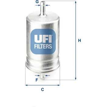 Palivový filtr Palivový filtr UFI 31.510.00