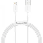 Datový kabel Baseus Superior Series Fast Charging Data Cable USB to iP 2.4A 1m, bílá