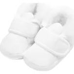 Kojenecké zimní semiškové capáčky ke křtu New Baby 0-3 m kluk Bílá 116/122