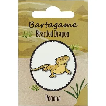 Odznáček agama vousatá