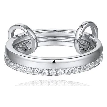 Prsten Prsten SILVERINO se zirkony 8664-58