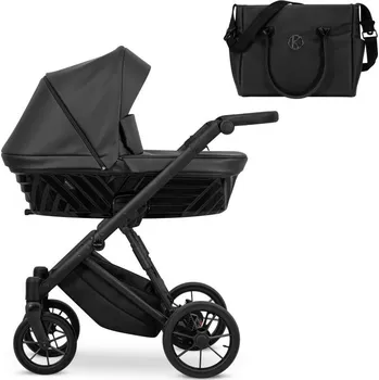 Kočárek KOČÁREK KUNERT IVENTO 2024 2V1 - ČERNÝ RÁM 07 Black Pearl