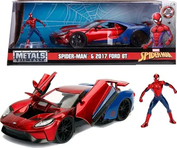 Jada Marvel Spider-man 6 2017 Ford GT 1:24 červeno-modré