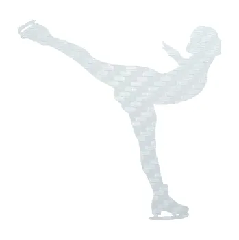 Polep vozidla SAMOLEPKA Krasobruslení 014 pravá krasobruslařka (51 - 3D karbon bílý) NA AUTO, NÁLEPKA, FÓLIE, POLEP, TUNING, VLASTNÍ TEXT, TISK, AUTOSAMOLEPKY.cz, POLEPY, OBRÁZEK, LOGO, SAMOLEPKY