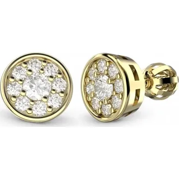 Náušnice Zlaté náušnice Heidy se zirkony Materiál šperku: Žluté zlato