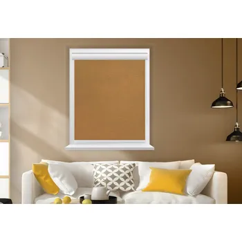 Roleta Rolux Vnitřní zastiňující látková roleta Color hit Zlatá (BERLIN 0822), 600 mm, 600 mm