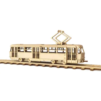 Vláček a vláčkodráha VRKY - sběratelské modely Model tramvaje Tatra T3 1:64