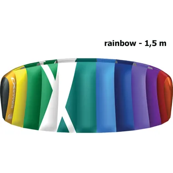 Kiteboard Kite komorový CROSS Air rainbow - vel. 1,5 m