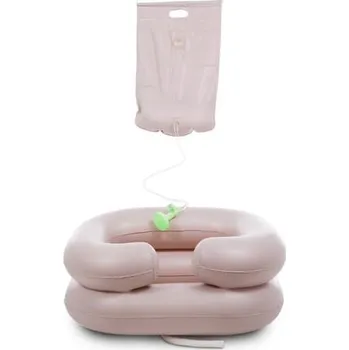 Lékařský nábytek Gumové umyvadlo na vlasy s přenosnou sprchou