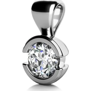 Přívěsek Zlatý přívěsek Joy s briliantem Materiál šperku: Bílé zlato