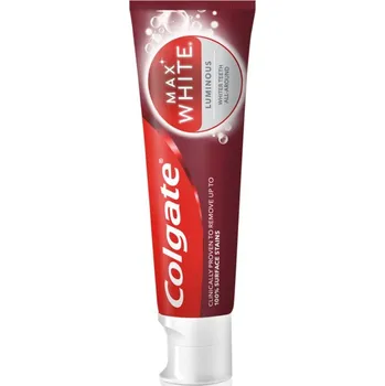 Colgate Max White Luminous zubní pasta pro zářivě bílé zuby 75 ml