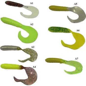 Umělá nástraha Relax gumová nástraha Twister 6cm-RT