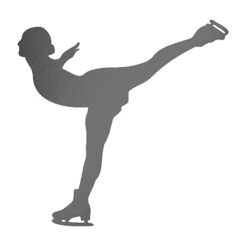 Polep vozidla Krasobruslení 014 levá krasobruslařka (41 - grafitová metalíza) SAMOLEPKA NA AUTO, NÁLEPKA, FÓLIE, POLEP, TUNING, VLASTNÍ TEXT, TISK, AUTOSAMOLEPKY.cz, POLEPY, OBRÁZEK, LOGO, 3D STICKERS