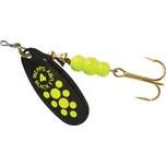 Třpytka Mepps Black Fury černá/fluo žlutá 4