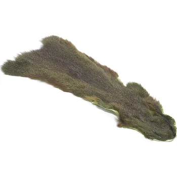 Kůže z veverky Tanned Pine Squirrel Skins Olive