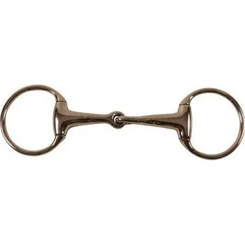 Vybavení pro koně Umbria Equitazione Udidlo olivové jednou lomené Umbria Equitazione, 18 mm 12,5 cm