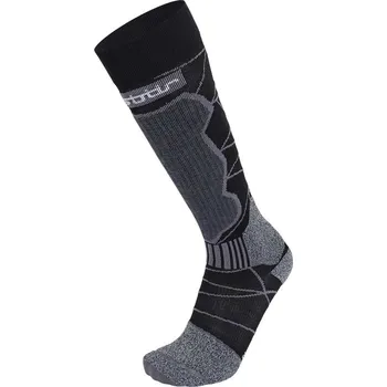 Pánské termoprádlo Ponožky Eisbär Premium Ski, black/brey EUR: 43-46