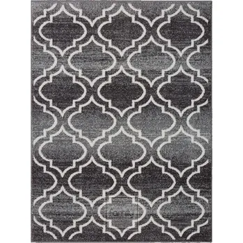 Koberec Originální šedý koberec ve skandinávském stylu Šířka: 160 cm | Délka: 220 cm