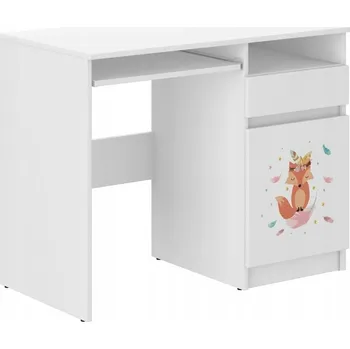 Dětský stůl Dětský psací stůl s milou liškou 76x50x96 cm