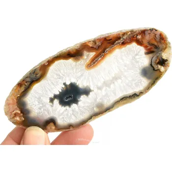 Přírodní kámen Plátek achát z Brazílie 42g