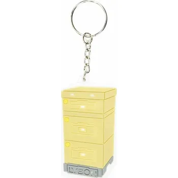 Přívěsek na klíče Úl béžový