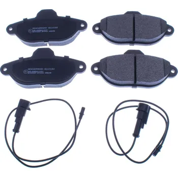 Brzdová destička Sada brzdových destiček, kotoučová brzda DENCKERMANN B110183