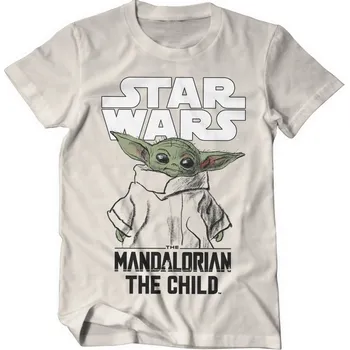 Pánské tričko Star Wars: Mandalorian The Child XL Pánské tričko Pánské tričko Star Wars: Mandalorian The Child XL