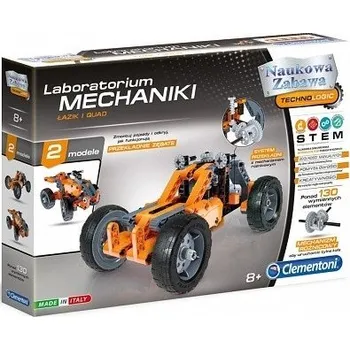 Dětské zboží CLEMENTONI LABORATOŘ MECHANIKY BUGGINA A ČTYŘKOLKA 60954