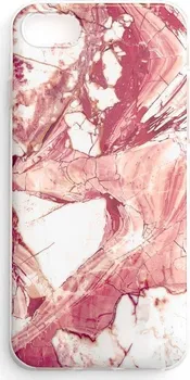 Pouzdro na mobilní telefon Wozinsky Marble pro Samsung Galaxy A13 5G růžové